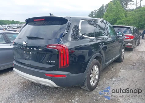 2020 Kia Telluride Lx z USA, uszkodzony, nr VIN 5XYP24HC0LG013036